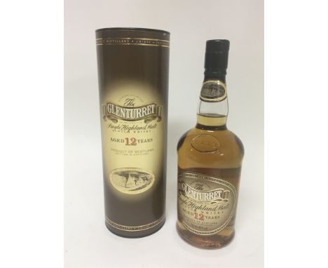 A 12 year old bottle of Single Highland Malt Scotch Whisky. 70cl