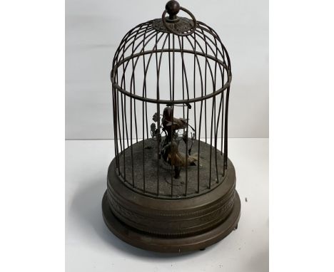 A musical birdcage automaton.