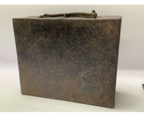 WW1 Ottoman Empire, Turkish, hand grenade tin, a very rare item.
