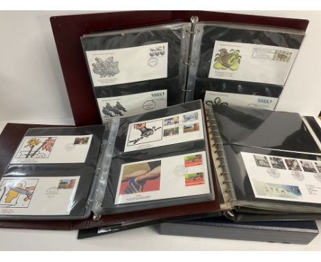 Albums of covers and first day covers including GB, Indian, Singapore, Hong Kong, Seychelles.