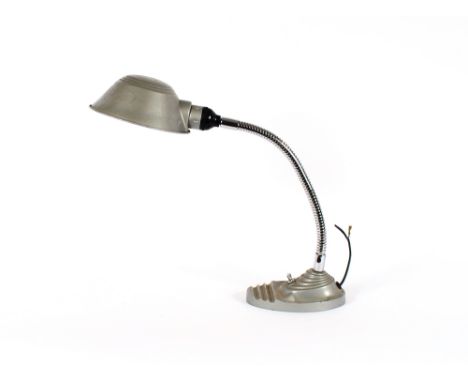 An Art Deco design desk lamp