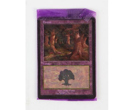 Magic the Gathering - Sealed Euro Lands Vol 3. This lot contains a purple seal Euro land pack. 