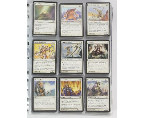 Magic The Gathering. Mirrodin Complete Set. This lot features a complete Future Sight set.   This is a Near Mint set that con