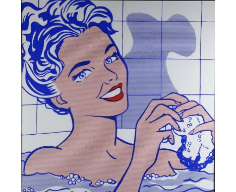 Roy Lichtenstein (1923 - 1997), Woman In Bath (1963), colour serigraph/screen print, unsigned, numbered 15/50, with Certifica