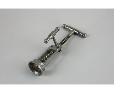 A J B Modele French steel corkscrew with side and top wind