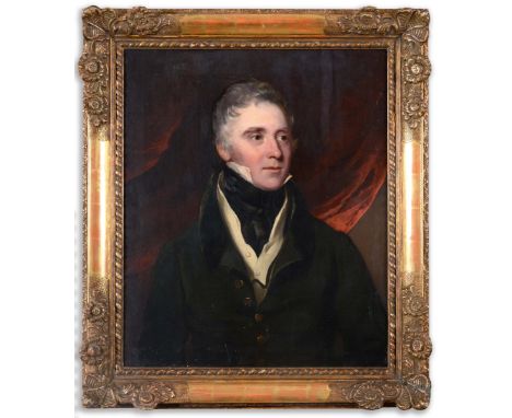 CIRCLE OF SIR THOMAS LAWRENCE, PRA (1769-1830) PORTRAIT OF A GENTLEMAN, BELIEVED TO BE ROBERT STEWART, 2nd MARQUESS OF LONDON