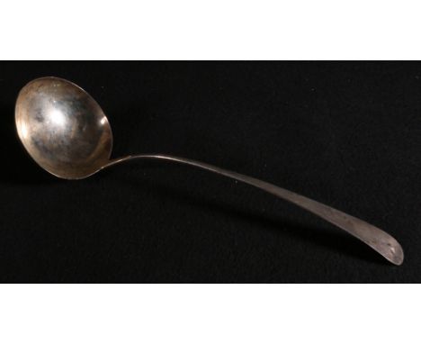 Irish silver soup ladle, quite plain, by John Brady, Dublin 1797, 4.5oz CONDITION REPORT: No obvious repairs
date letter hall