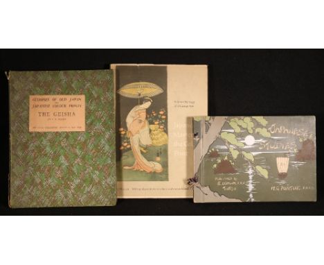 H G Ponting, Japanese Studies, Pub K Ogawa FRPS, Tokyo, c1906 and Holme, The Geisha Glimpse of Old Japan, The Studio, c1930's