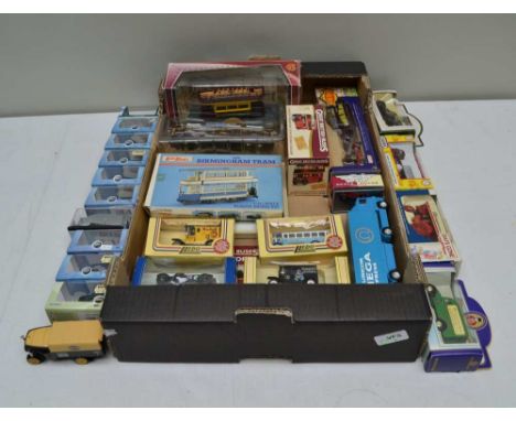 TEN OXFORD AUTOMOBILE COMPANY BOXED DIE-CAST MODELS, nine assorted Days Gone and other similar Lledo boxed vehicles, a Keil K