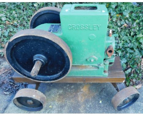 A Crossley Brothers Ltd static engine, type 1020, number 133779 35 BHP (AF)