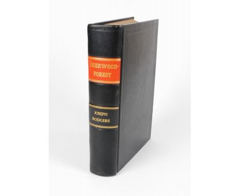 Roger (Joseph) THE SCENERY OF SHERWOOD FOREST engraved frontispiece, light spotting, mainly marginal, uncut, plates, modern c