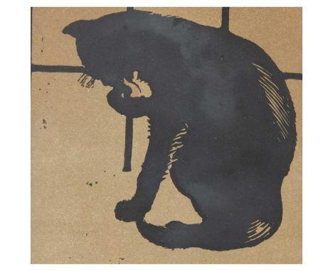 WILLIAM NICHOLSON (1872-1949) FOR WILLIAM HEINEMANN, LONDON 'THE SQUARE BOOK OF ANIMALS', NINE FRAMED PRINTS, 1900 transfer l