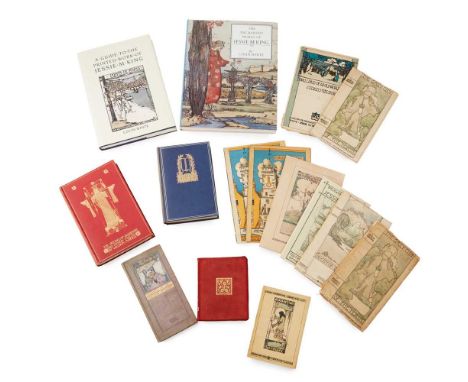 JESSIE MARION KING (1875-1949) (ILLUSTRATOR) GROUP OF ILLUSTRATED BOOKS to include EIGHT SOFT-BACKED BOOKS, CIRCA 1909, pub. 