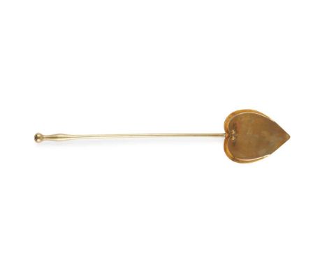 C. F. A. VOYSEY (1857-1941) FOR THOMAS ELSLEY &amp; CO. COAL SHOVEL, CIRCA 1898 brassDimensions:63cm longNote: Literature: Li
