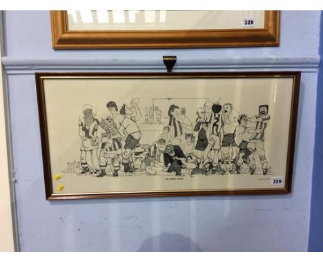 Print, Robert Olley, 'The Sunday League', 30 x 63cm