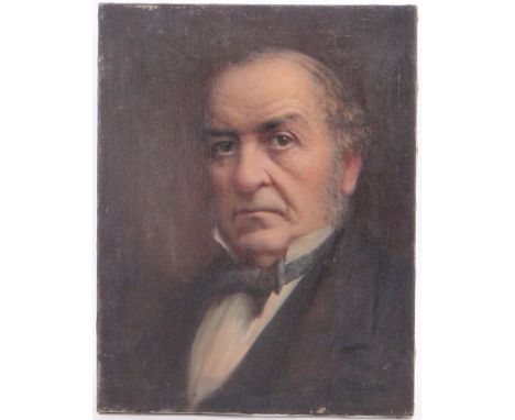 Reginald Henry Campbell,
oil on canvas, portrait of a gentleman, signed, 18" x 14", framed.