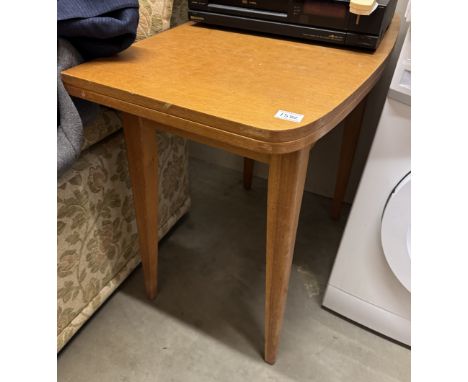 A retro fold over card / tea / dining table