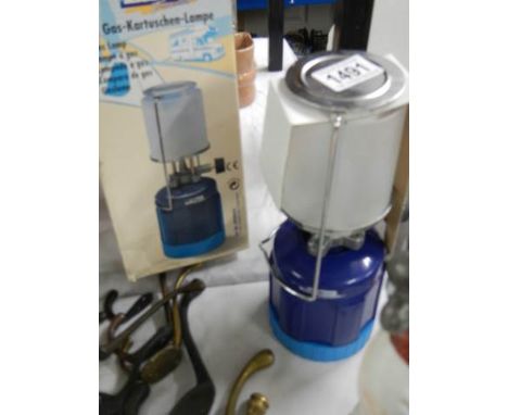A new boxed Butane lamp.