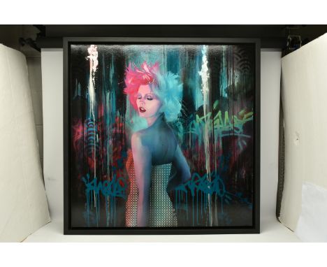 TROIKA (TROIKA are a collaboration of three French artists, Eva Rucki, Conny Freyer and Sebastian Noel) 'AUDACIOUS', a  graff