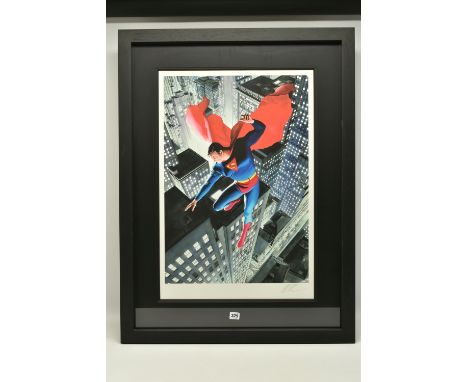 ALEX ROSS FOR DC COMICS (AMERICAN CONTEMPORARY) 'SUPERMAN: TWENTIETH CENTURY' signed limited edition print on paper, 33/195 n