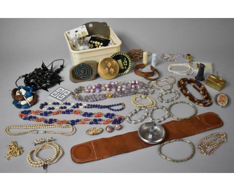 A Collection of Vintage Costume Jewellery 