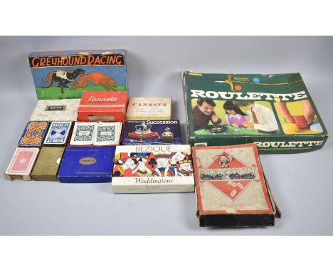A Collection of Playing Cards, Board Games, Card Games etc 