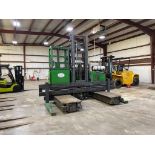 2007 Combi-Lift 10,000-LB. Capacity Side Loader Forklift, Model CL60100LA48, S/N 8647, LPG, Treaded