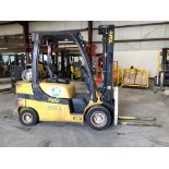 2014 Yale 5,000-LB. Capacity Forklift, Model GLP050VX, S/N A974V0479M, LPG, Lever Shift Transmission