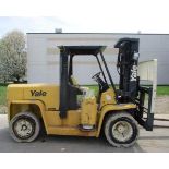 1999 Yale 13,500-LB. Capacity Forklift, Model GLP135CANBGE100, S/N 878D01726W, LPG, Dual Drive Pneum