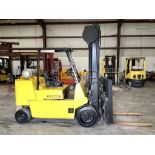 1999 Hyster 12,000-LB. Capacity Forklift, Model S120XL, S/N D004D07736W, Lpg, Lever Shift Transmissi