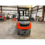 2017 Toyota 5,000 LB. Capacity Forklift, Model 8FGU25, S/N 82045, Dual Fuel - Gasoline or LP, Solid