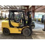 2008 Yale 9,000-LB. Capacity Forklift, Model GDP090VX, S/N G813V01784F, Diesel, Lever Shift Transmis