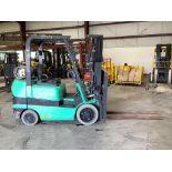 2003 Mitsubishi 5,000-LB. Capacity Forklift, Model FGC25K, S/N AF82D02295, LPG, Lever Shift Transmis
