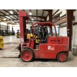 Hyster 15,000-LB. Capacity Forklift, Model S150A, S/N A024D04122Z, Gasoline, Solid Tires, 3-Stage Ma
