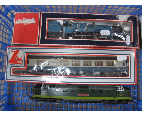 Two "OO" Gauge Locomotives, including Lima King Class 4-6-0 Locomotive and Six Wheeled Tender, R/No 6009, 'King Charles II' B