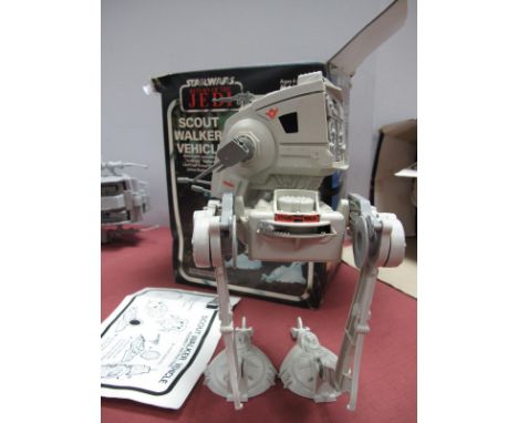 A Boxed Original Star Wars Trilogy, Return of The Jedi, Scout Walker Vehicle, (French manufacturer) (Circa 1983), appears com