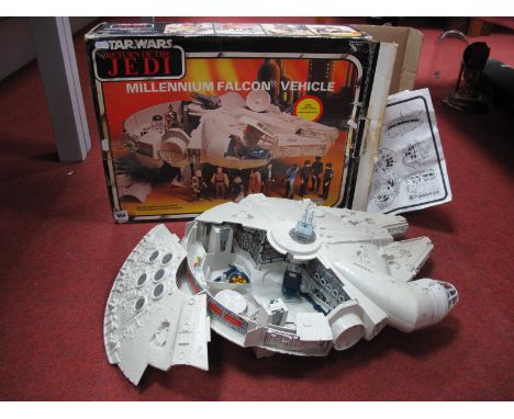 A Boxed Original Star Wars Trilogy, Return of The Jedi Millennium Falcon Space Vehicle by Kenner (circa 1979), some interior 
