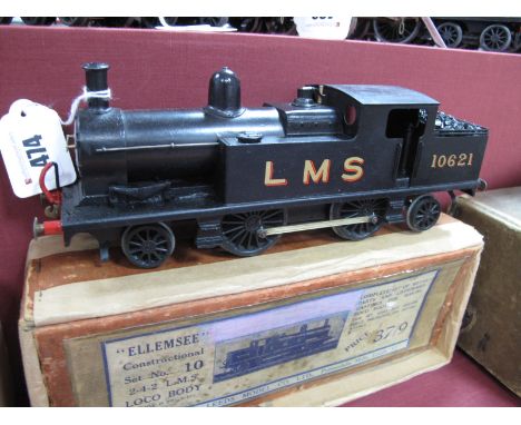 An "O" Gauge/7mm Three Rail electric 2-4-2 Leeds Model Company Based Lancashire and Yorkshire Tank,  fully repainted, restore