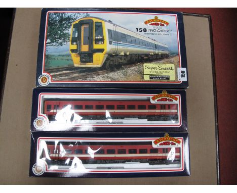 Bachmann "OO"Gauge/4mm 158 "Metro Train" Two Cap Set, with working lights, boxed, excellent condition in very good boxes.