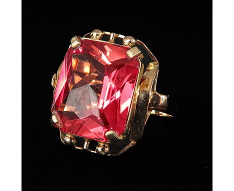 12 x 15 mm. ring size 16.