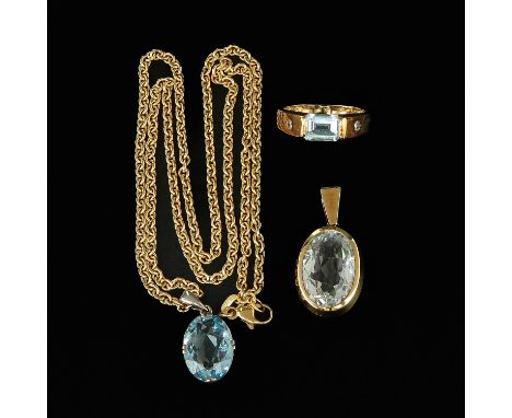 All set with Topaz ring size 15.