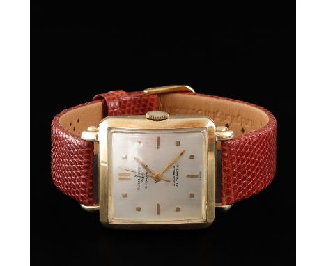 Chronometer automatic 32 mm. in diameter on leather band.