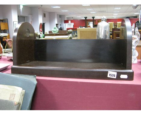 A Circa 1930's Bakelite Collapsible Book Trough, -''The Ekco Patent Bookcase'' 50 cm wide. 