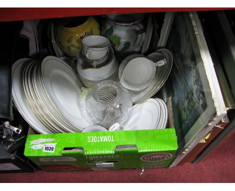 Royal Worcester Part Dinner Tea Service- one box and pictures. (7)