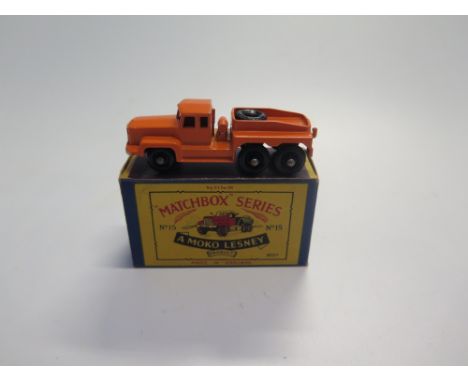 Matchbox MB 15 15b Rotinoff Super Atlantic Tractor, boxed _mint, box good