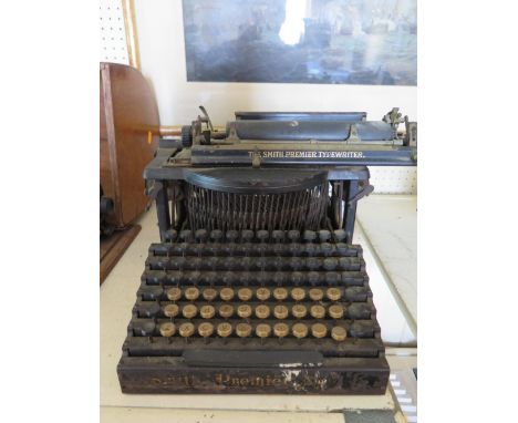 A Smith Premier Typewriter, c. 1897