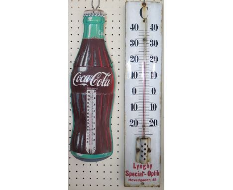 A Lyngby Special - Optik Hovegaden 48 Enamel Sign, 50 cm