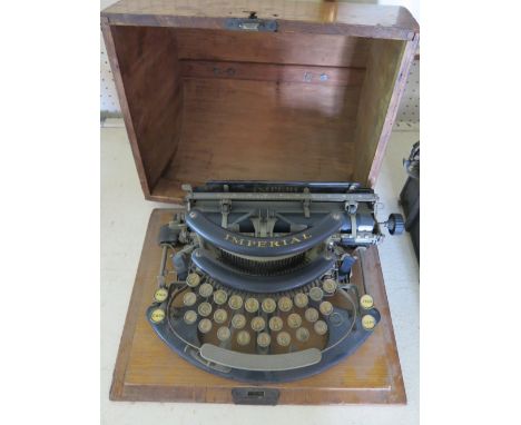 An Imperial Model B Typewriter, c. 1915