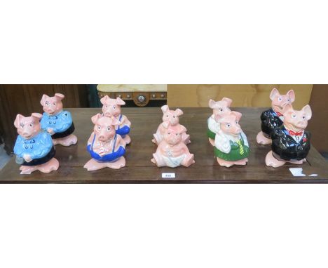 PARCEL OF WADE NATWEST CERAMIC PIGS 
