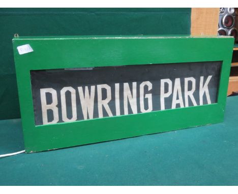 VINTAGE TRAM SIGN 